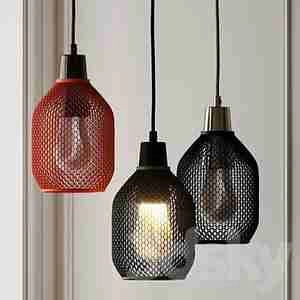 آویز حصیری نور از PLUMEN