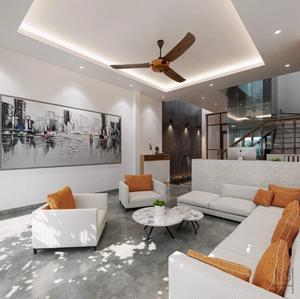 طراحی داخلی دفتر کار اداری برای اسکچاپ