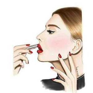 نقاشی به صورت پوستردختر