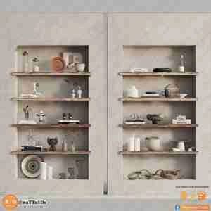 قفسه‌های دکوری مدرن برای اسکچاپ