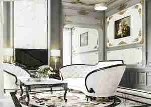 نشیمنی لوکس با طراحی نئوکلاسیک برای اسکچاپ