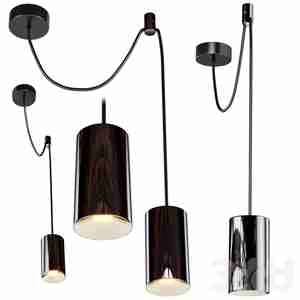 آویز با رنگ مشکیpendant  light lucas