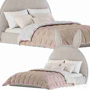 تخت خواب نوجوان با تم خرگوش Baby bed with ears