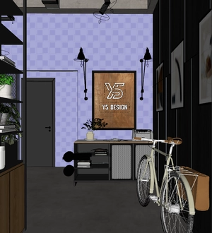 فضای داخلی اداری برای اسکچاپ