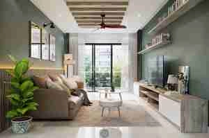 نشیمن مدرن و مینیمال با الهام از طبیعت برای اسکچاپ