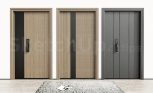 درب ضد سرقت منزل برای اسکچاپ 3 مدل