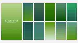 گرادینت سبز Fresh green eco gradients