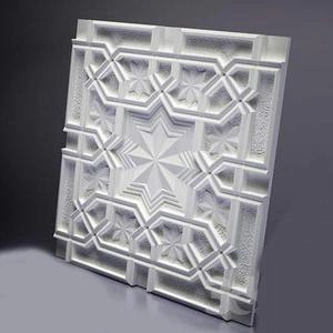 پنل سه بعدی مشبک مربع