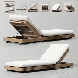 تخت دراز کشیدن در محوطه CAICOS CHAISE