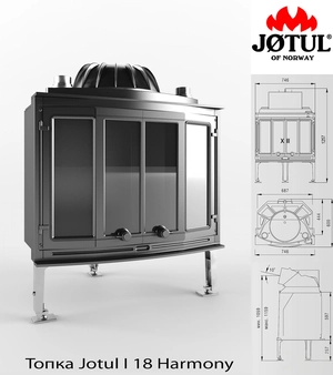شومینه Jotul I 18