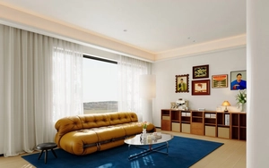 طراحی دکوراسیون هنری با رنگ خاص