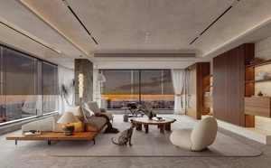 طراحی دکوراسیون در الهیه همراه صحنه آماده