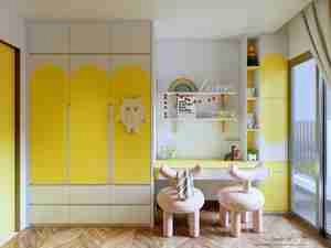 طراحی اتاق خوابی برای دنیای شگفت‌انگیز کودکان در اسکچاپ