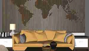 نشیمن مدرن و مینیمال برای اسکچاپ