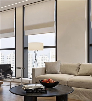 دکوراسیون طراحی شده در الهیه تهران مشکی و سفید