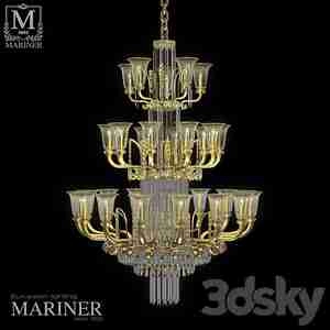 لوستر سه طبقه طرح کلاسیک Mariner