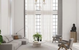 طراحی دکوراسیون ویلا تبریز تم سفید دوبلکس