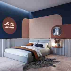 طراحی داخلی اتاق خواب مدرن برای اسکچاپ