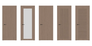 درب های مدرن برای فضای داخلی برای اسکچاپ 5 مدل