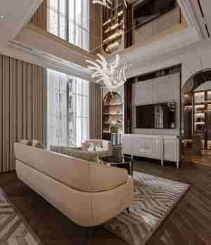 طراحی اتاق خواب و کلوزت لوکس در زعفرانیه تهران