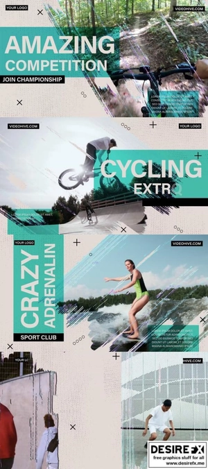 پروژه افتر افکت ورزشی Extreme Sports