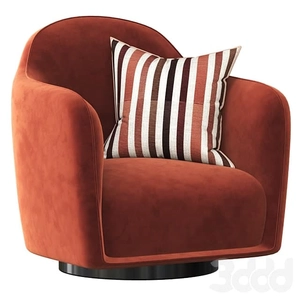 صندلی با کوسن Armchair Longhi Vivienne chair