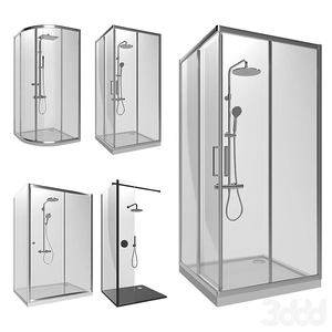 مجموعه کابین دوش شیشه ای Omnires 2