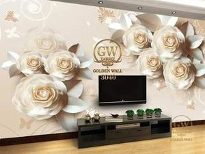 پوسترسه بعدی طرح گل وگوی