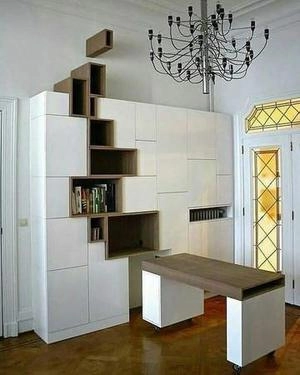 طراحی کمددیواری وجاکتابی باشلف