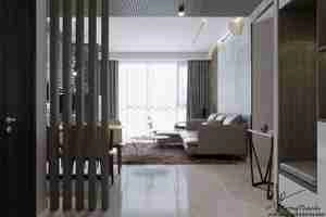 تلفیقی از مدرنیته و آرامش در فضای نشیمن برای اسکچاپ