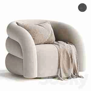 صندلی راحتی چرخان نوول آف وایت