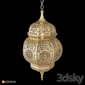 چراغ آویز یالوستر سوری عربی