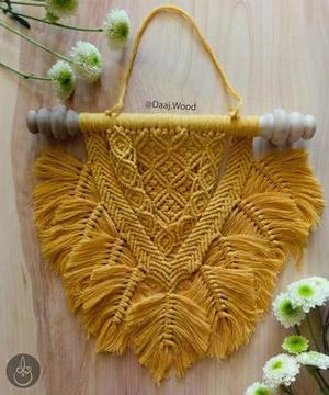 دیوارآویز مکرومه K10