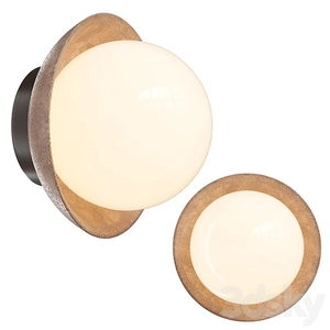 چراغ دیواری گرد