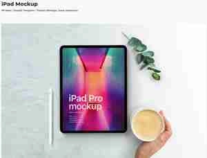iPad Mockup موکاپ آی پد