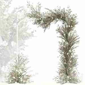 آبجکت رواق گل آزین شده Wedding Arch