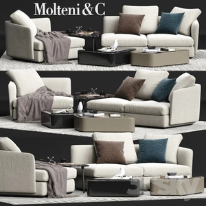 مبل مدرن Molteni C SLOANE Sofa