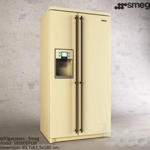 یخچال های SMEG SBS800PO