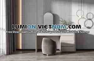 ست میز و صندلی لوازم آرایش برای اسکچاپ