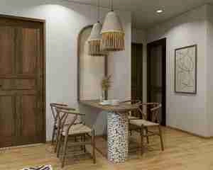 طراحی داخلی آپارتمان مسکونی مدرن و بسیار شیک برای اسکچاپ