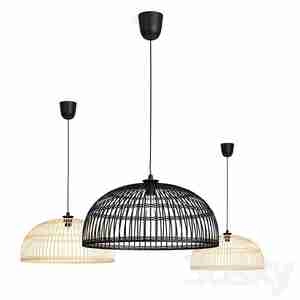 آویز با کاور حصیری   LIGHTING pendant light