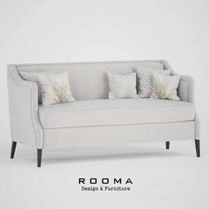 مبل با کوسن سفید Sofa Soft Rooma Design