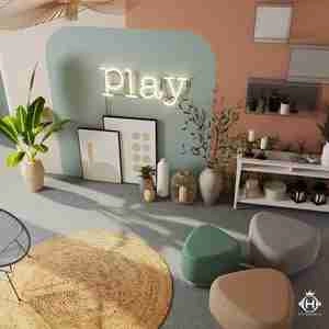 طراحی داخلی فضای فروشگاه برای اسکچاپ