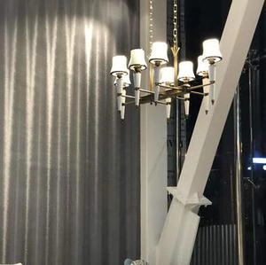 طراحی و ساخت لوسترهای شهر مبل