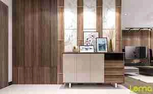 طراحی داخلی نشیمن مدرن برای اسکچاپ