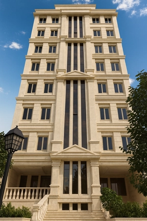 طراحی نما سنگ یک بر