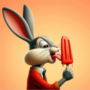 خرگوش بستنی هویج