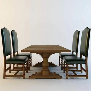 ابجکت میز صندلی مدرن نهارخوری