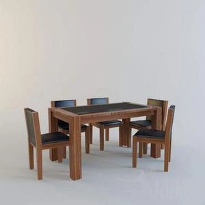 ابجکت میز صندلی مدرن نهارخوری