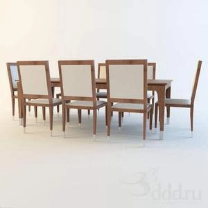 ابجکت میز صندلی مدرن نهارخوری